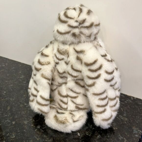 World Wildlife Fund Snowy Owl Plush White Gray/Brown Stuffed Animal Bird… - Picture 5 of 9